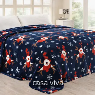 Colcha navideña 180x220 — imagen 1