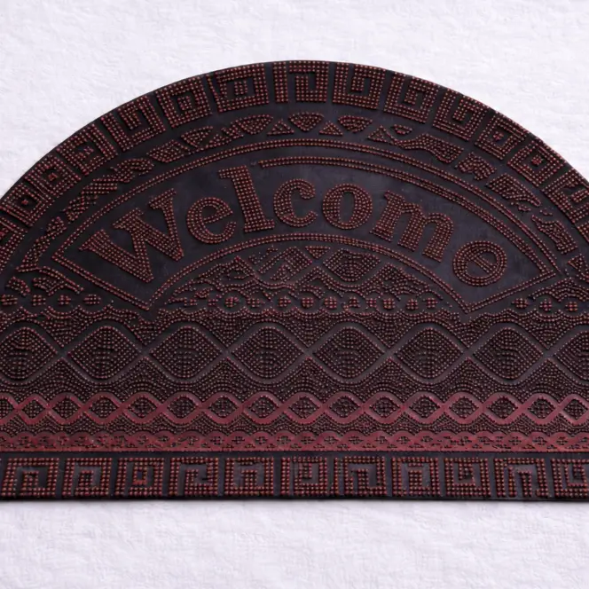 Alfombra welcome patrón curvas's photo #2