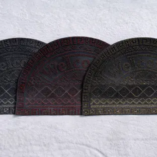 Alfombra welcome patrón curvas's photo #1