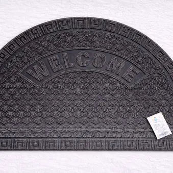 Alfombra welcome patrón rombo's photo #1