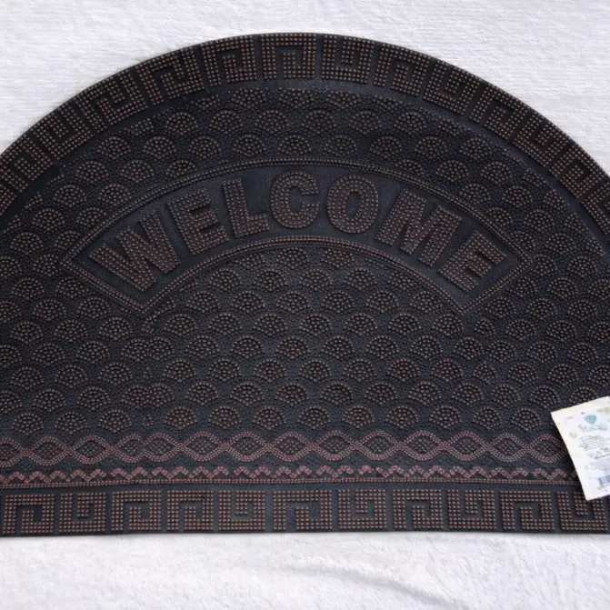 Alfombra welcome patrón rombo's photo #3
