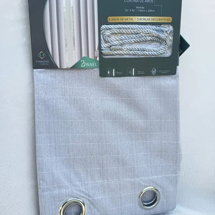 Cortina blackout moderna (2 paneles)'s photo #1