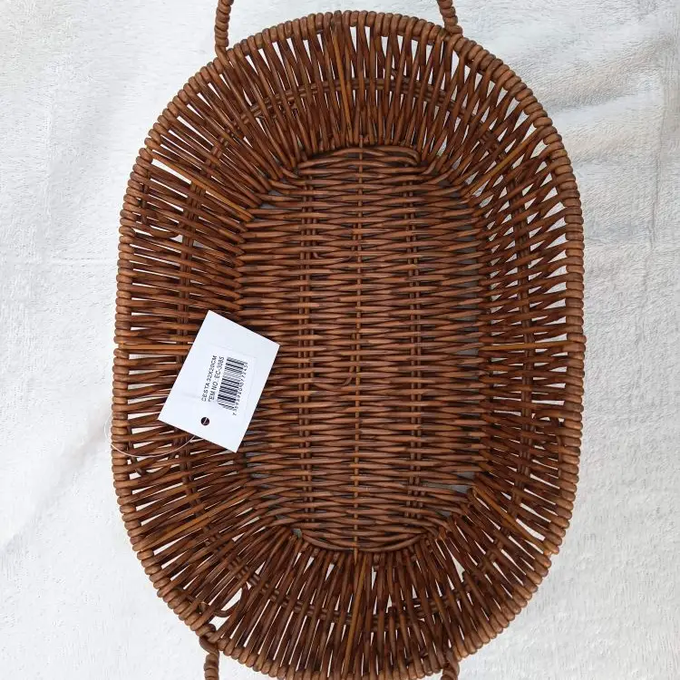 Cesta tipo mimbre ovalada's photo #1