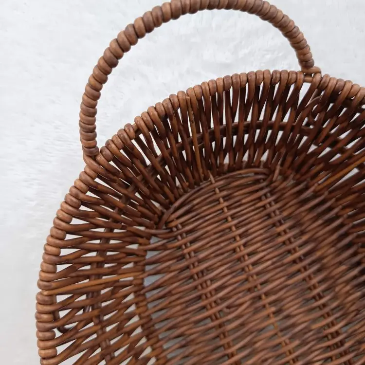 Cesta tipo mimbre ovalada's photo #2
