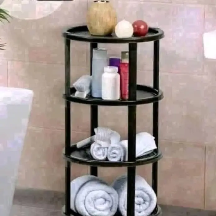 Repisa Esquinera Redonda de 4 Niveles's photo #1