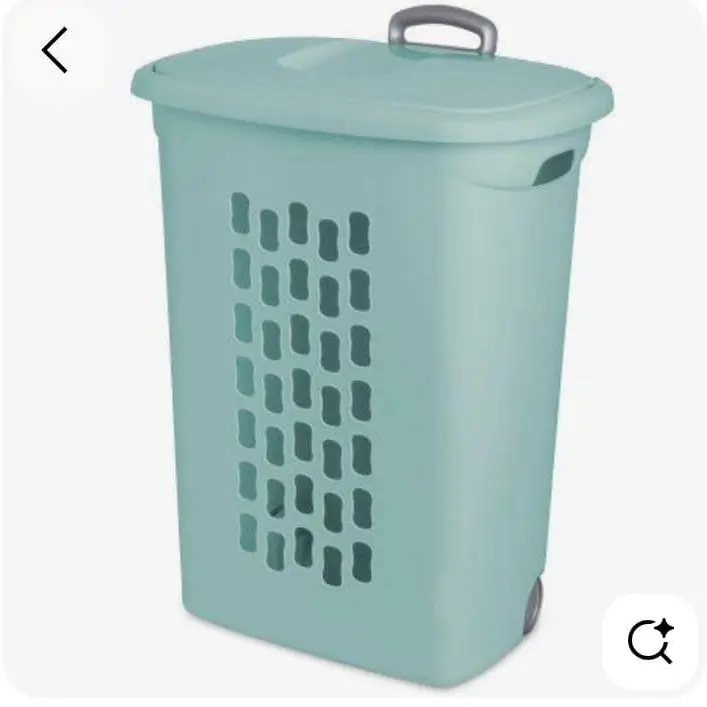 Cesto de Ropa con Tapa y Ruedas's photo #1