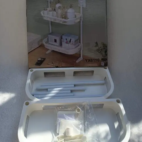 🧴 Organizador de Baño Adhesivo 2 Niveles's photo #1