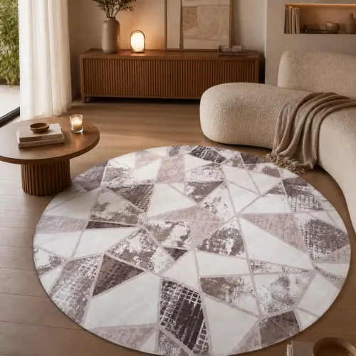 Alfombra Circular Decorativa – 180 cm's photo #1