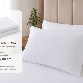 Fundas (2) blancas de almohadas's photo #2
