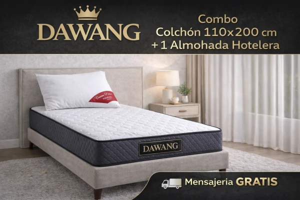 Colchón de resorte 110x200cm Dawang + 1 Almohada's foto | CASAVIVA |  BizneCubano