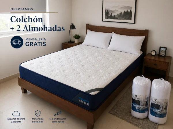 Colchón Camero + Almohada - EDSM A's foto | CASAVIVA |  BizneCubano