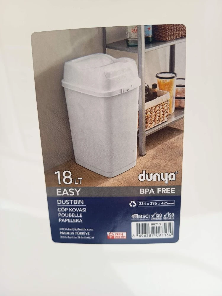 Cesto de 18L blanco's foto | CASAVIVA |  BizneCubano