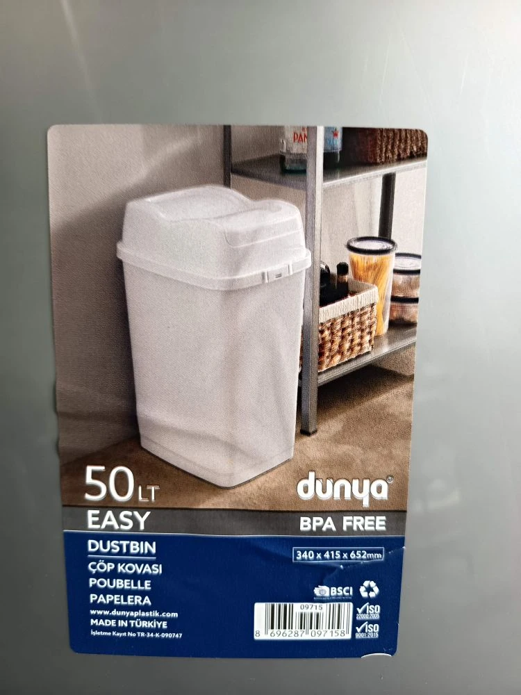 Papelero 50 litros blanco's foto | CASAVIVA |  BizneCubano