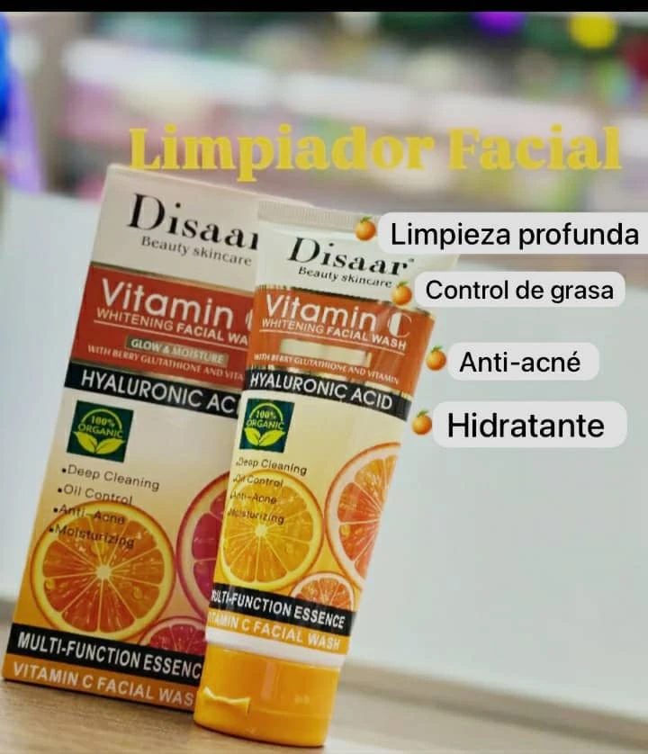 Limpiador facial blanqueador con vitamina C's foto | CASAVIVA |  BizneCubano