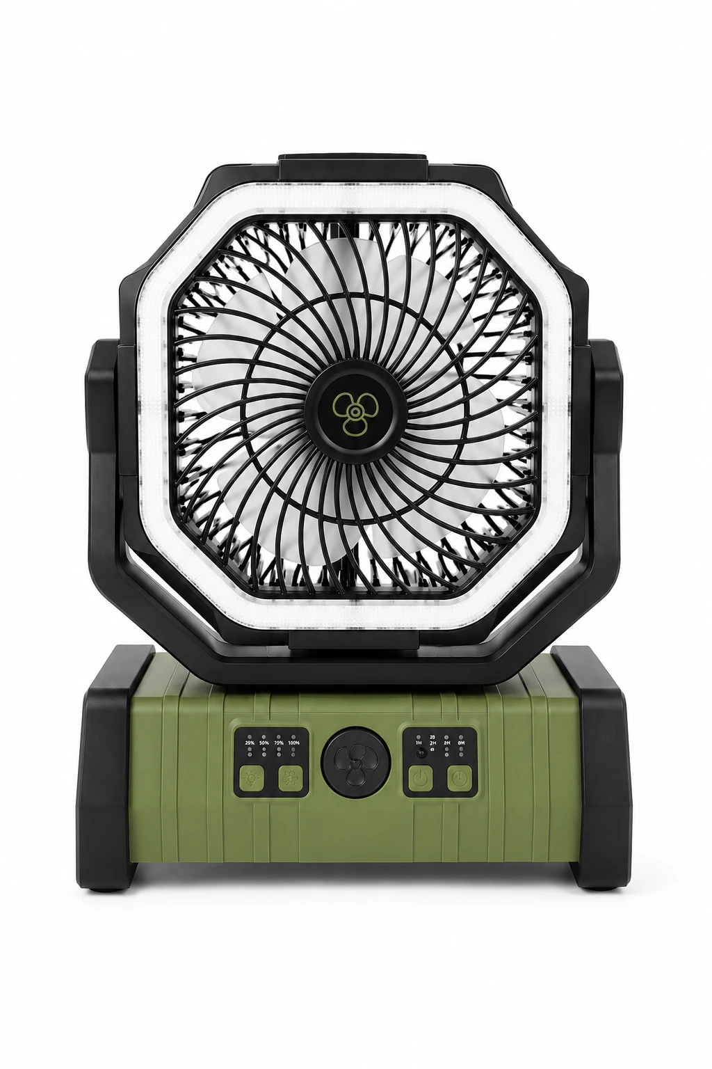 Ventilador recargable F6 (verde)'s foto | CASAVIVA |  BizneCubano