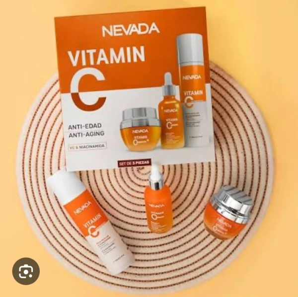 Kit de skincare 3 piezas vitamina C's foto | CASAVIVA |  BizneCubano