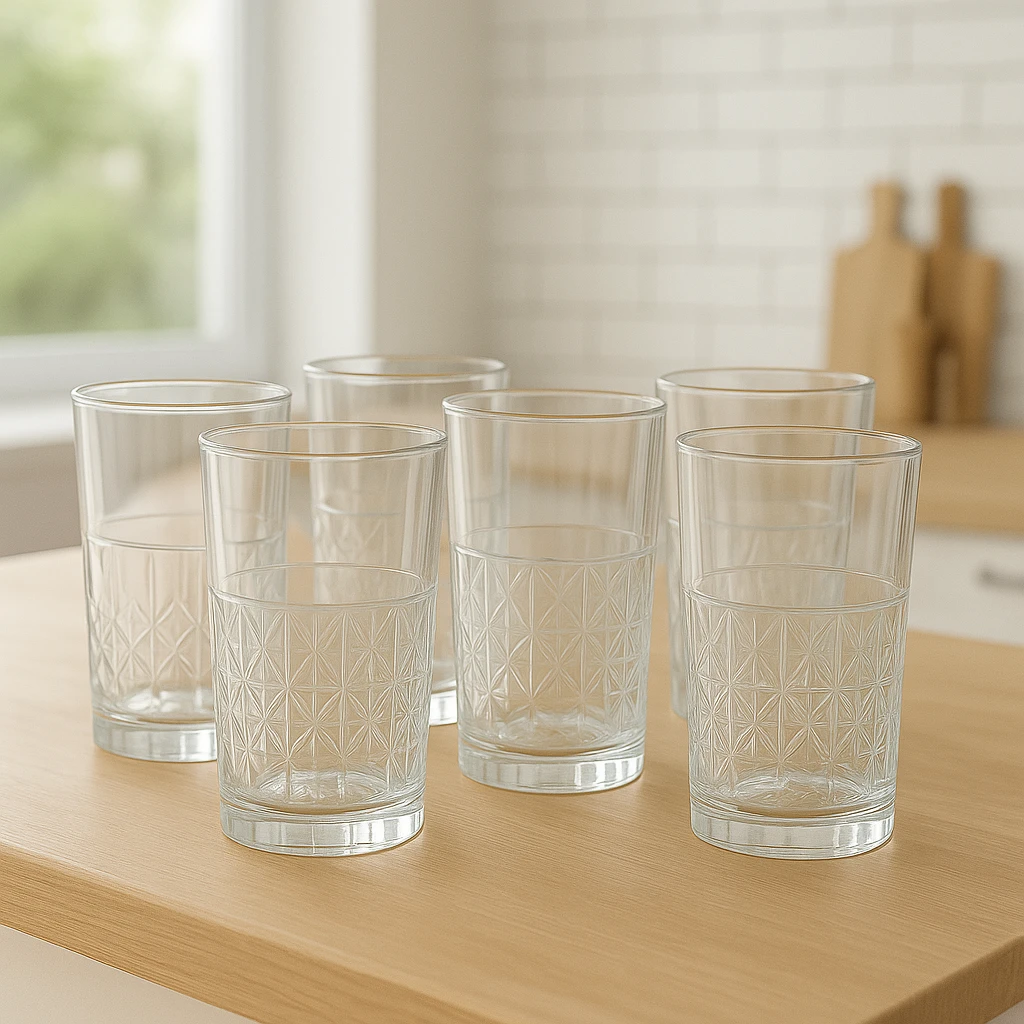 Juego de 6 vasos's foto | CASAVIVA |  BizneCubano