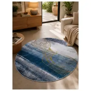 Alfombra Circular Decorativa – 180 cm miniatura 2