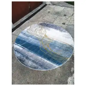 Alfombra Circular Decorativa – 180 cm miniatura 3
