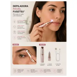 Depiladora portatil de cejas miniatura 1