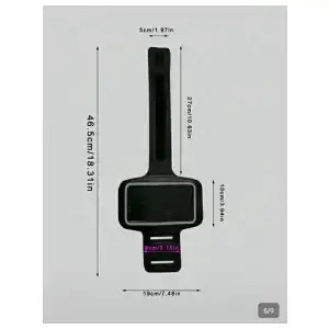 Brazalete deportivo para celular miniatura 2