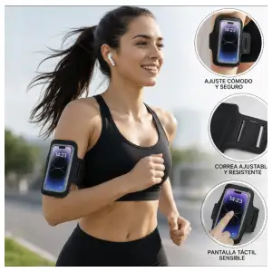 Brazalete deportivo para celular miniatura 1
