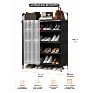 Zapatera 4 niveles miniatura 2