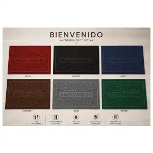 Alfombra de entrada 40x60 cm miniatura 1